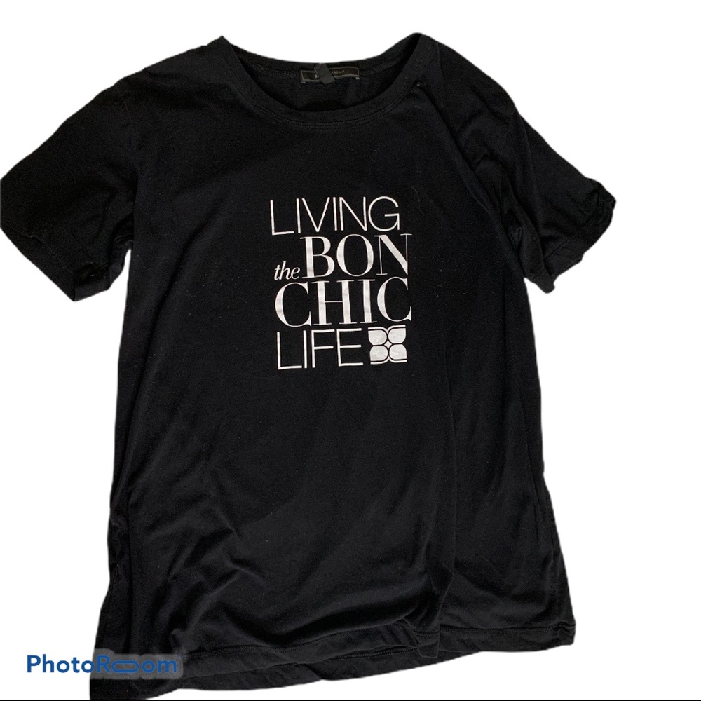 BCBG Maxazria Short Sleeve Tee Shirt Size S